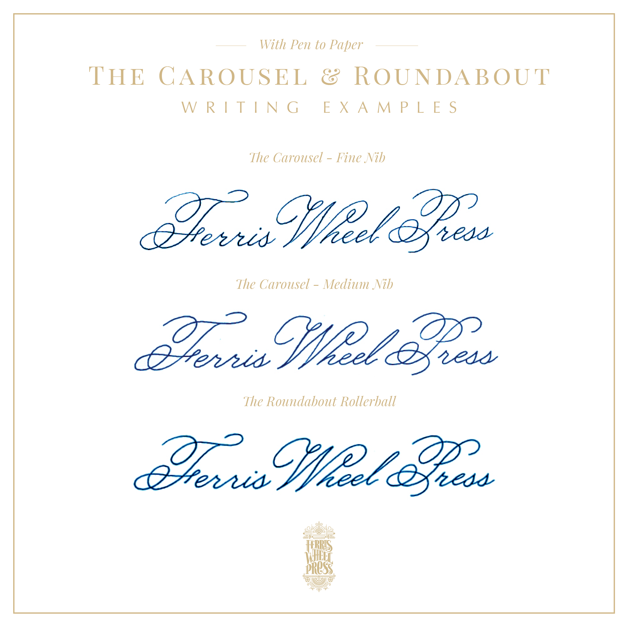 Honorary Edition | The Carousel Fountain Pen - Little Miss Jubilee