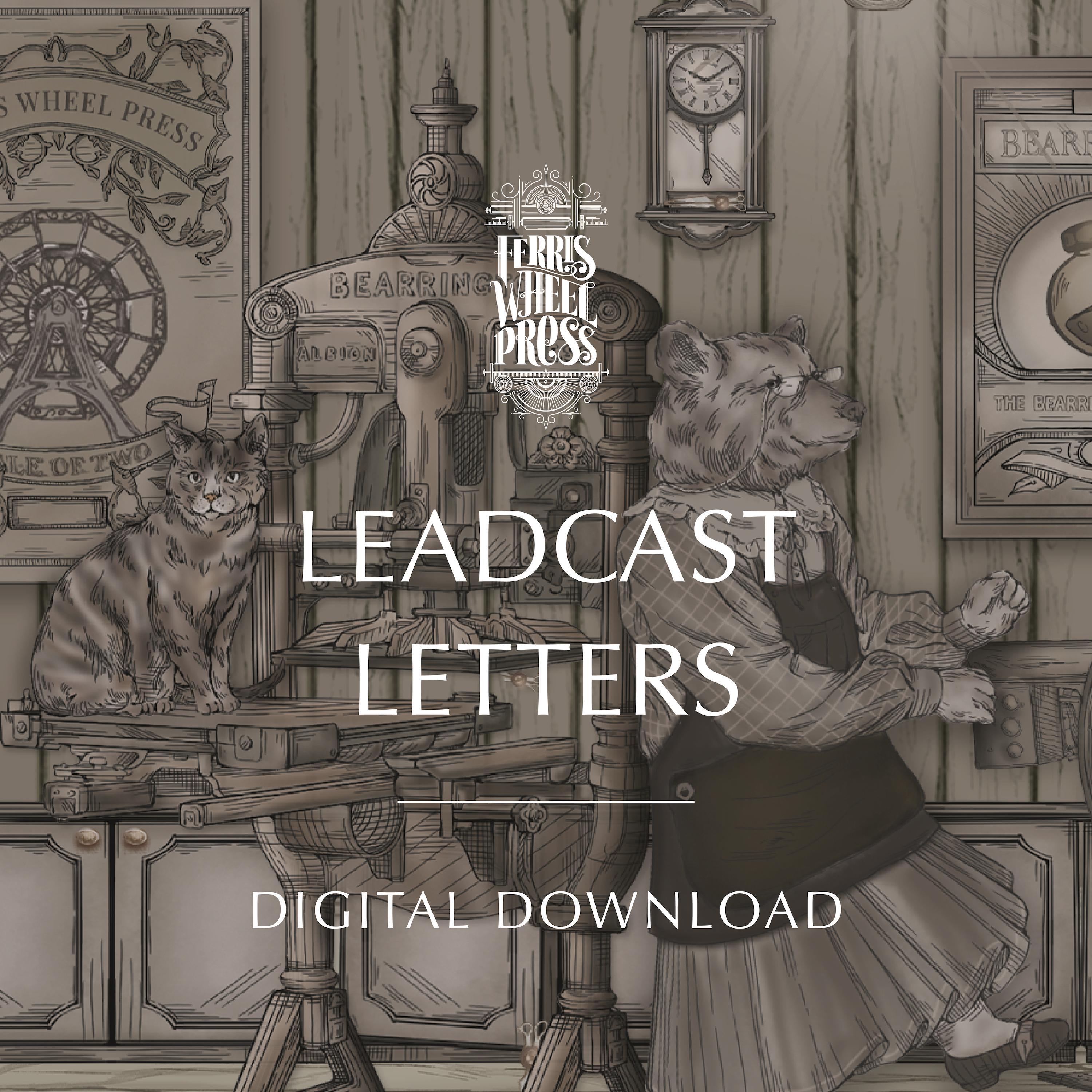 Digital Download-Leadcast Letters