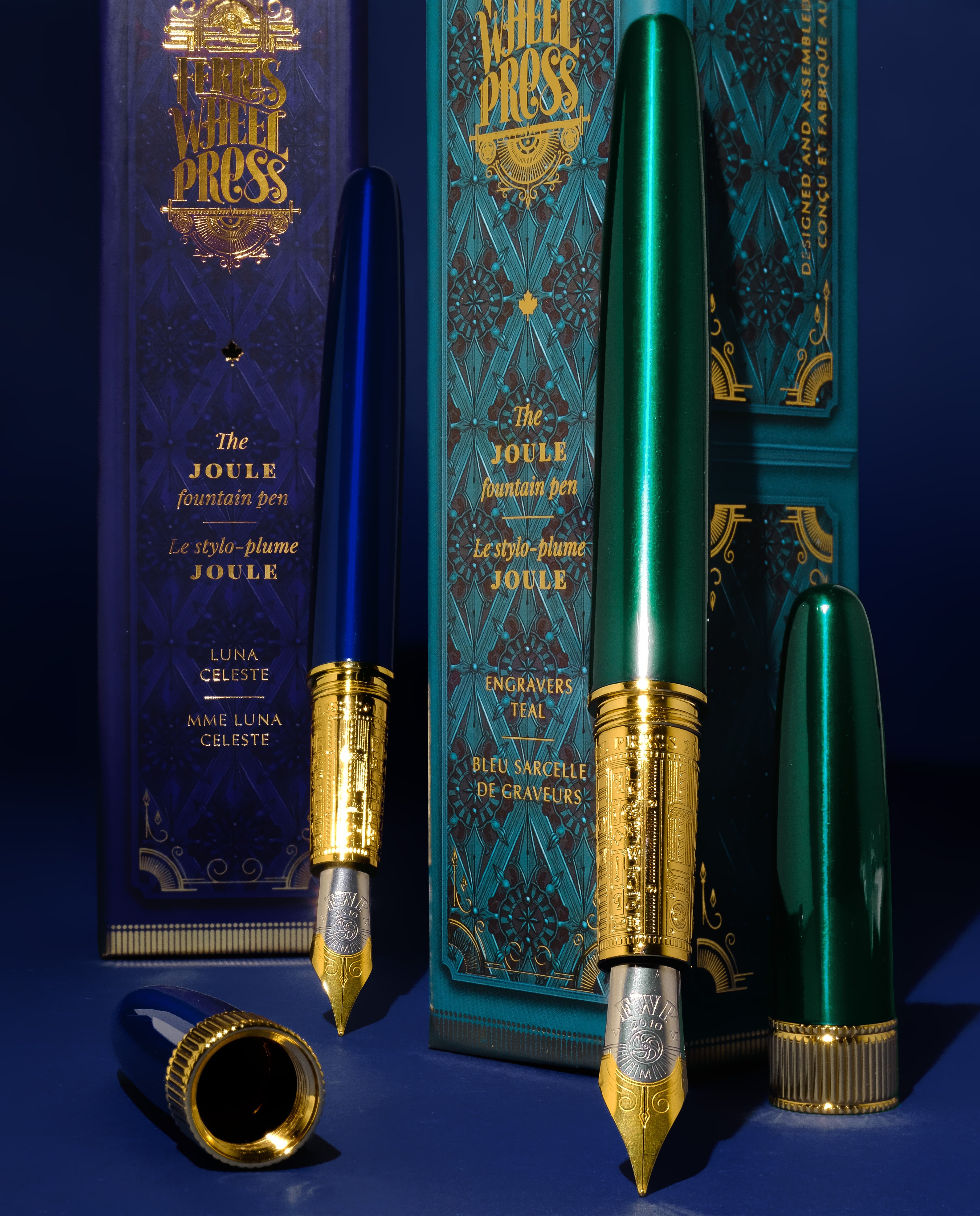 The Joule Fountain Pen - Luna Celeste